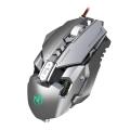 6400dpi 7-buttons mouse cablato da gioco meccanico USB