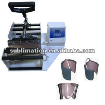 Manual mug heat press transfer machines