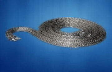 Glass Fiber Stove Rope Seal , High Temperature Resistant