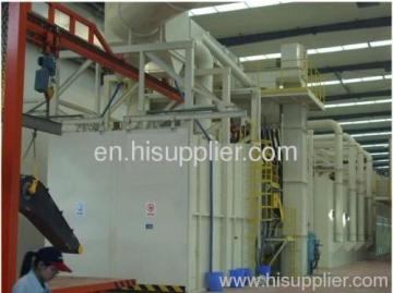 Hanger Pass-through Type Shot Blasting Machine 
