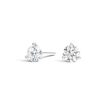 1ct Total IGI Certified Lab Grown Diamond Studs