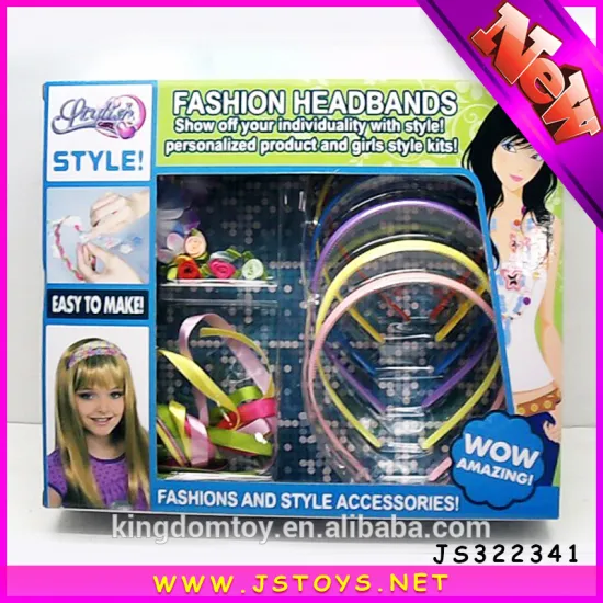 2016 hot item headband with fabric flower for promotion