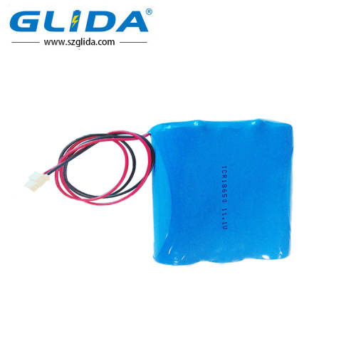 3s4p 18650 li-ion 11.1v 10400mah battery terminal