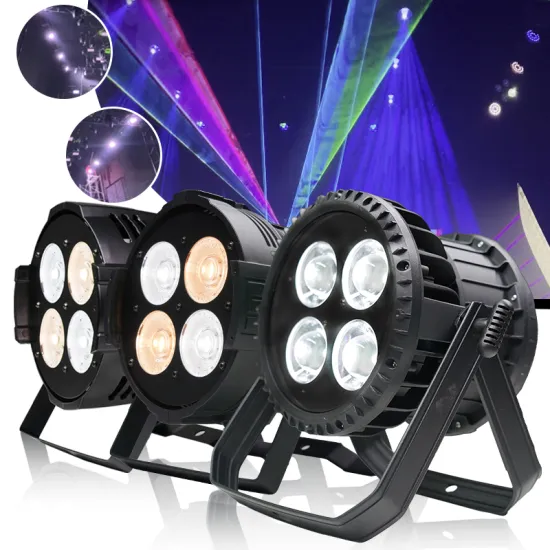 4*50W LED Waterproof Dual Color Stage Par Light