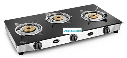 Pride 3 Burner Toughened Glass Cooktop