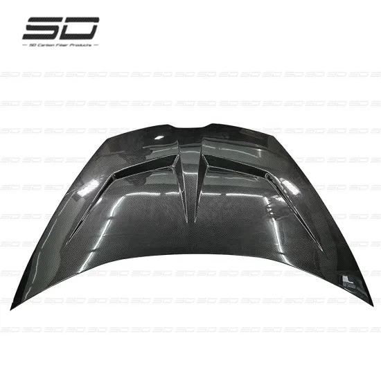 SD Carbon 1016 Dry Carbon Fiber Engine Hood for 2014-2018 Lamborghini Huracan LP610 LP580