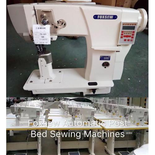 Fully Automatic Post Bed Sewing Machine