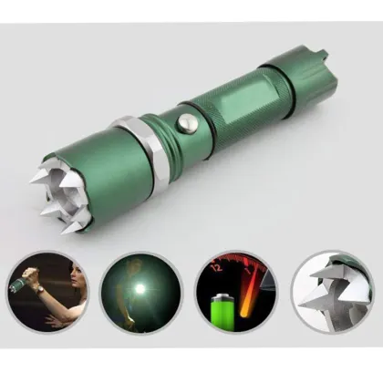 Rechargeable Multi-Functional Anti-Wolf Tactical LED Flashlight