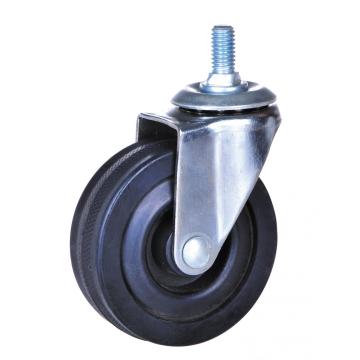 63mm rubber swivel caster