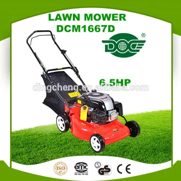 Hand Push Lawn Mower in 20-Inch Plastic Deck Portable Lawn Mover