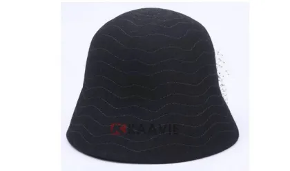Guangzhou hot 2015 new fashion wool ladies cloche beret