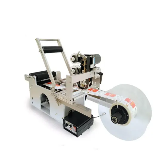 LT-50D Label Machine with Printer for Round and Plastic Bottle Labeling