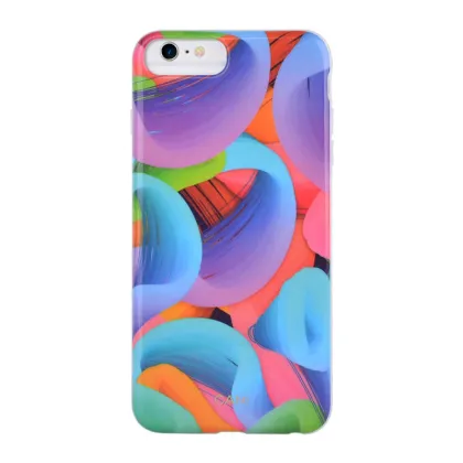 Colorful Paintings IMD Iphone8 Plus Full Protection Case