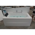 Waterfall Led Lighting Whirlpool Acrylic Massage Bathtub