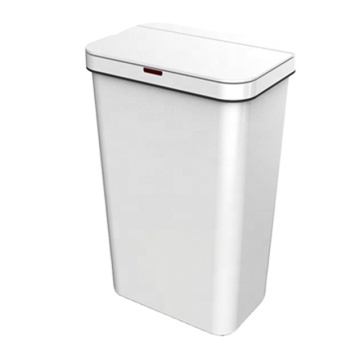 Grosir 50L Elektronik Otomatis Dustbins Besar &amp; Tempat Sampah Plastik Untuk Dapur Dapur Dapur
