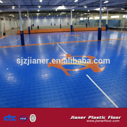 Good quality PP interlocking flooring for indoor futsal