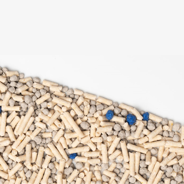 High Performance Mixed Cat Litter for All Climates