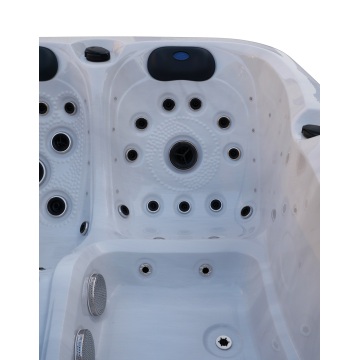 Acrylic 3 Person Hot Tub 52 Jets Garden Spa