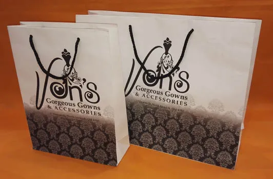 Kraft Paper Bags With Handle
