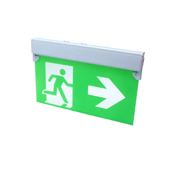 Top Selling Wall-Mounted Fire Safety Emergency LED Exit Signs Light: Enhancing Safety with Illumination