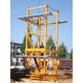 big outside walking climbing fixing hammer tower crane