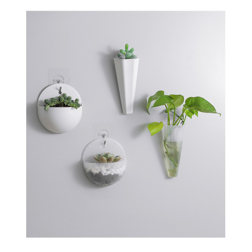 Water culture wall hanging flower pot