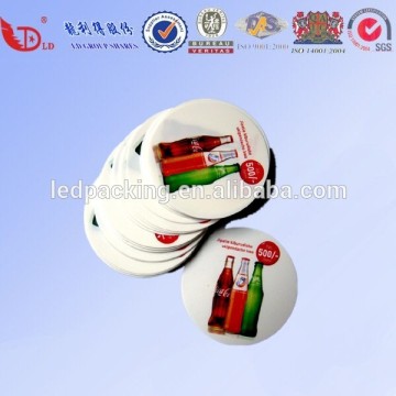 Wholesale custom absorbent coaster with logo design