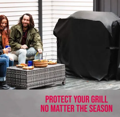 Grill BBQ Cover 600D Waterproof Gas Barbecue Covers For Weber Brinkmann Char Broil Grills