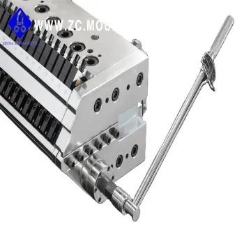 Quick Mold Extrusion: T-Die and Fast Gap Lip Sheet Die Head for Plastic Processing