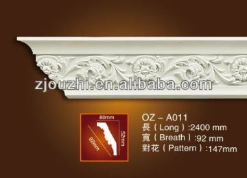 pu foam cornice moulding,window cornice,wall ceiling decoration cornice