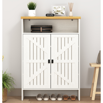 Modern MDF Shoe Rack with Sleek Design