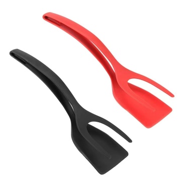 Double Spatula Food Clip - Multifunctional Silicone Flip Turner & Shovel