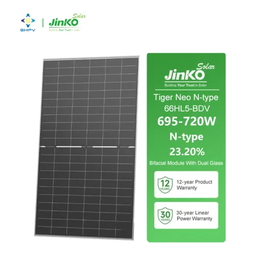 Jinko Solar Panels: 695W to 720W Bifacial Dual Glass Tiger Neo N-type 66HL5-BDV Models