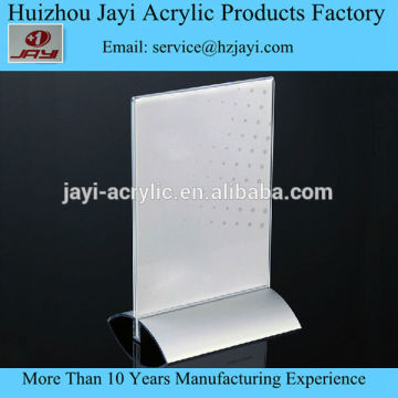 Menu stand/table menu stand/acrylic menu stand