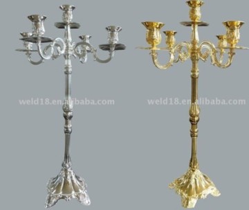 metal Candle holder, wedding candelabra