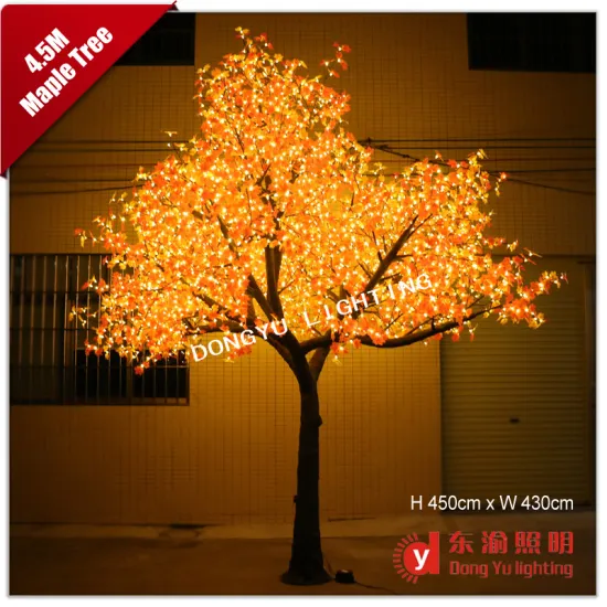 4.5m Led Cherry Tree Light/led Maple Tree Lighting/led Lighting Tree