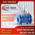 500X pressure relief valve