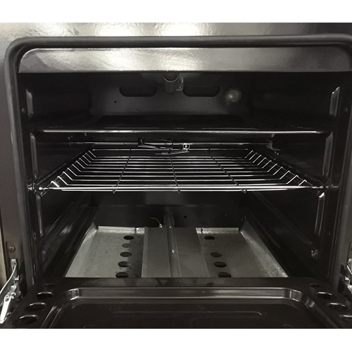 24" Home Cooking Range Black Freestanding Gas Oven