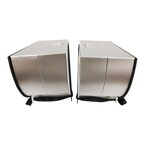 Semicircle book shaped box with flocking tray