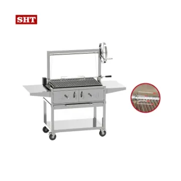 10 Years Experience BBQ Grill Burners Outdoor Grill Station Village Charcoal Grill
