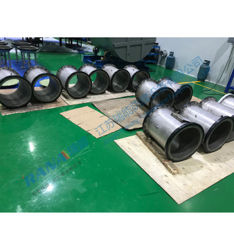 vertical Lined PTFE Tower Column for Chemical distillating