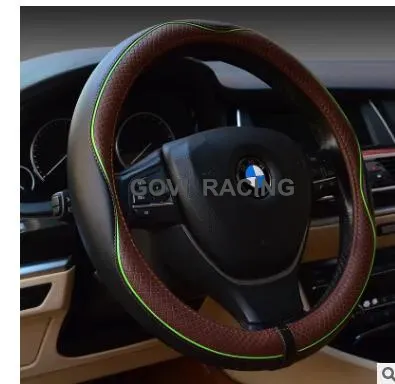 Genuine Leather Universal Car Steering Wheel Cover