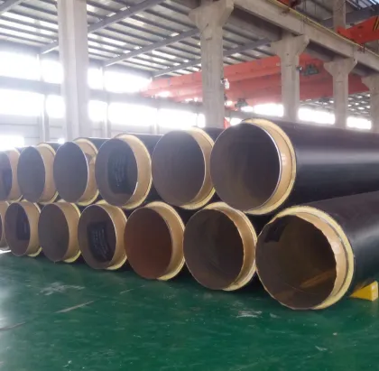 HDPE pre insulation pipes spiral welded pipe
