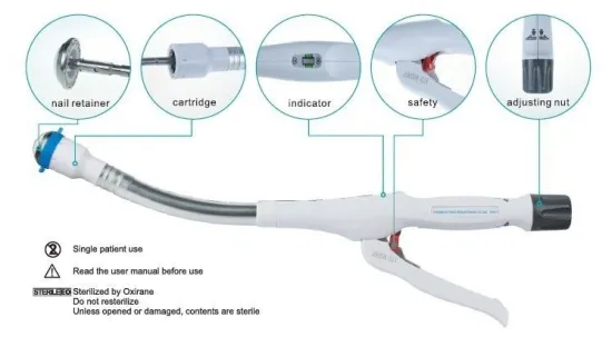 Surgical Instrument Disposable Surgical Circular Stapler Ce , Iso13485 Approval