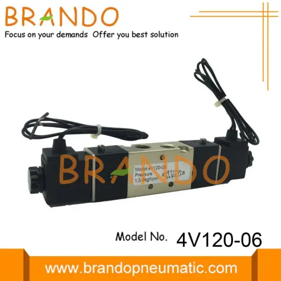 2.5W 4V120 Pneumatic Air Solenoid Valve IP 65