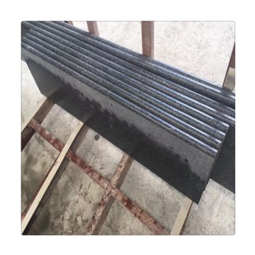 Dark Grey Granite G654 Stair Step Stones with Full Bullnose Edge