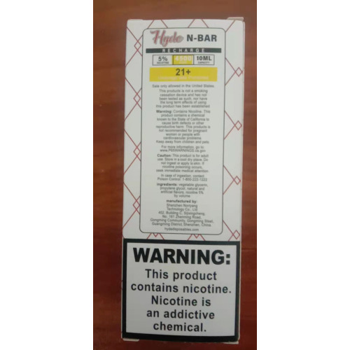 Hyde N-Bar Vape Battery Disposable Vape Cartridge