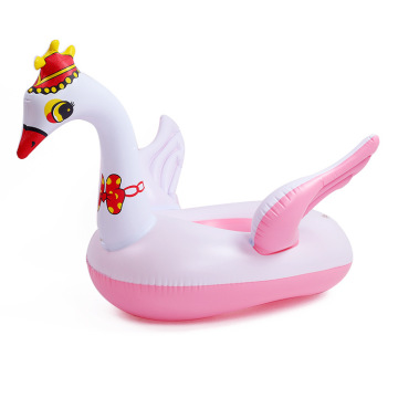 Children's Swimming Ring with Aerated Duck Animal Pattern Pedestal Ring