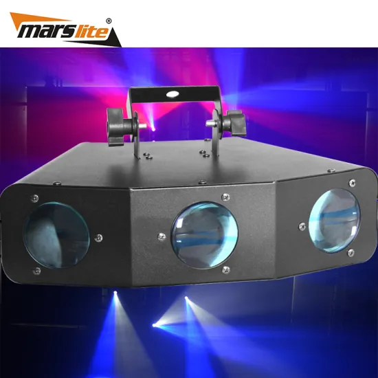 2020 LED Light Set: 15pcs RGBWA Single Color 3 Eyes Effect Beam Disco Lighting for Club