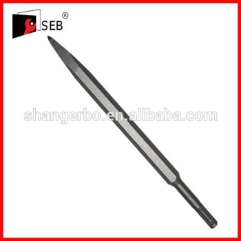 18*400mm High Carbon Steel SDS Max Point Chisel For Masonry